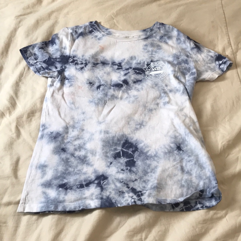Blue and White Vans T-shirt